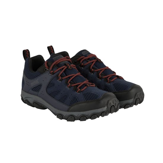 Regatta Heren Edgepoint IV Laag Loopschoenen (Marine/Pottenbakkersklei) - Image 1