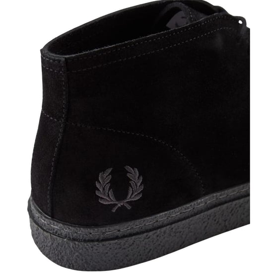 Fred Perry Volwassen Hawley Suède Laag Loopschoenen (Zwart) - Image 3