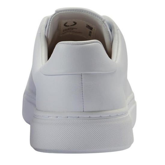 Fred Perry Heren Classic Logo Leren Trainers (Wit) - Image 2