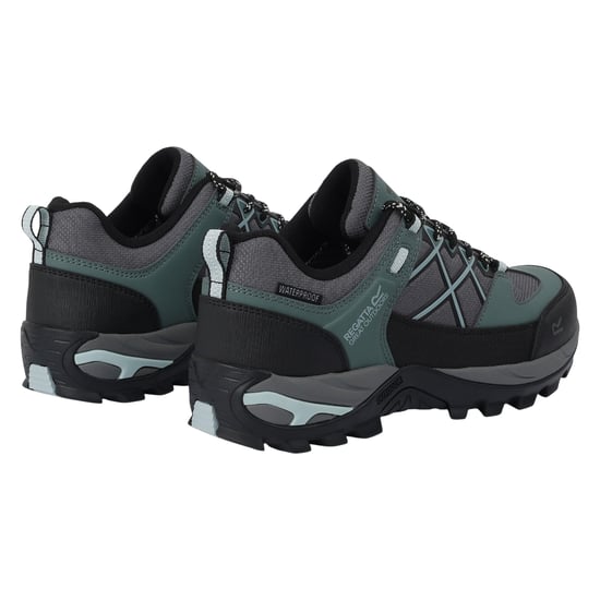Regatta Womens/Ladies Samaris III Low Walking Shoes (Spruce Green/Granite) - Image 2