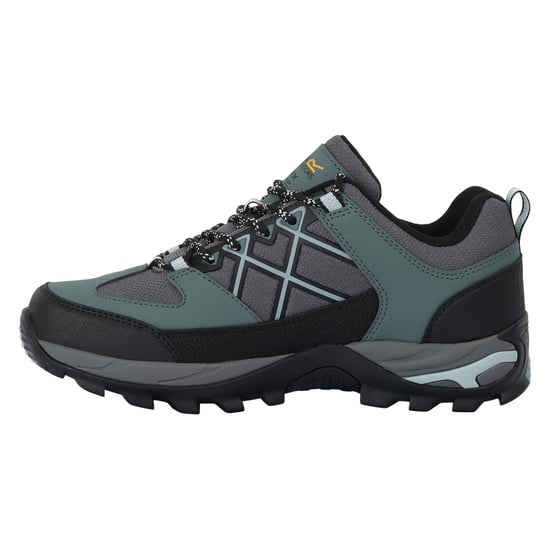 Regatta Womens/Ladies Samaris III Low Walking Shoes (Spruce Green/Granite) - Image 3