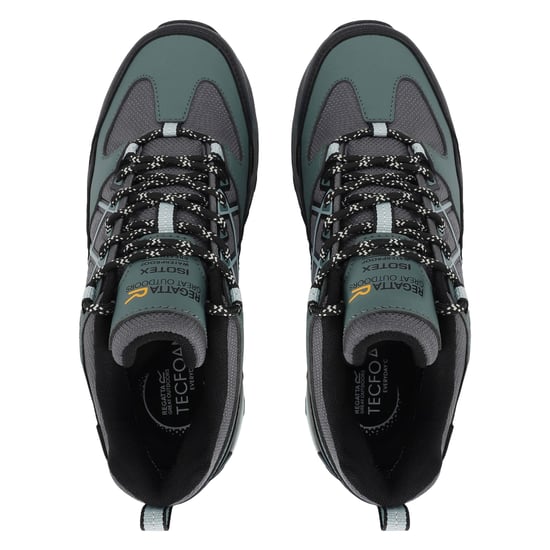 Regatta Womens/Ladies Samaris III Low Walking Shoes (Spruce Green/Granite) - Image 5