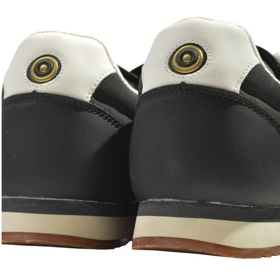 Lambretta Heren Diego Sneakers (Zwart/Wit) - Image 2