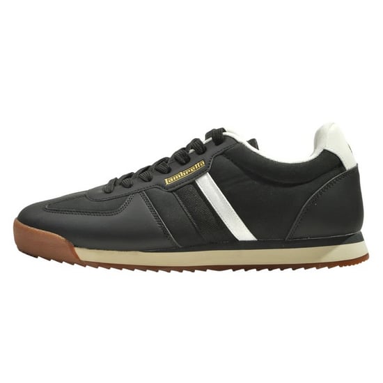 Lambretta Heren Diego Sneakers (Zwart/Wit) - Image 3