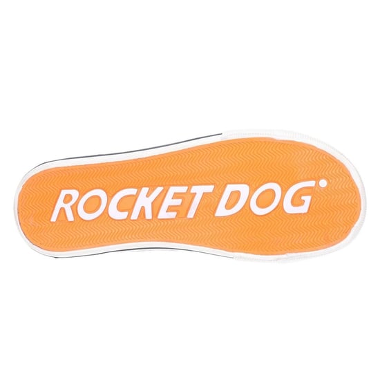 Rocket Dog Vrouwen/dames Jazzin Eden Stripe Lace Up Canvas Trainer (Rood/Multi) - Image 4