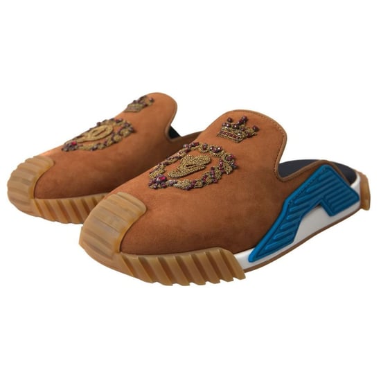 Portofino Versierde Suede Mules - Image 4