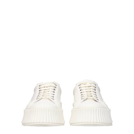 Chunky Sole Canvas Sneakers - Image 3