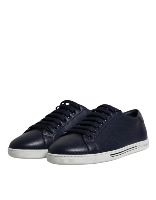 Leather Sneakers Low Top Style - Image 4