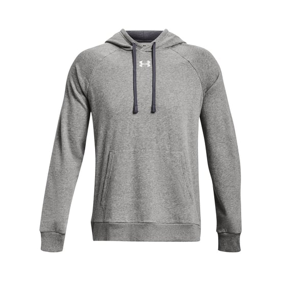 Under Armour Unisex Adult Rival Fleece Hoodie (Castle Rock/Light Heather) - Image 1