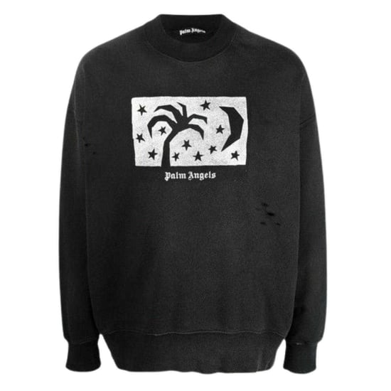 Palm Angels Mens Night Sky Sweatshirt (Black) - Image 1