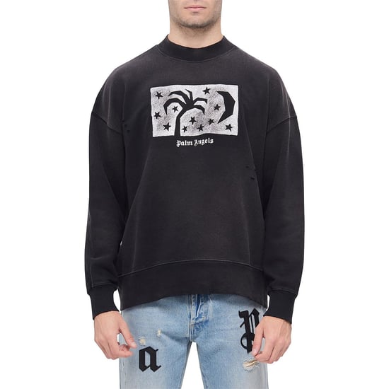 Palm Angels Mens Night Sky Sweatshirt (Black) - Image 4