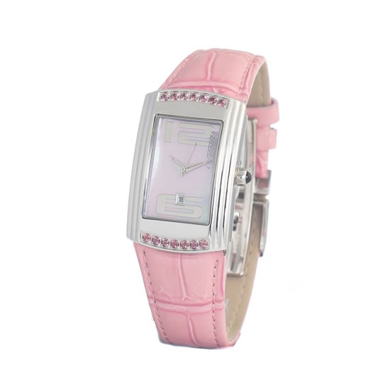 7017l02sac Roze Leren Horloge met Band - Image 1