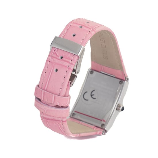 7017l02sac Roze Leren Horloge met Band - Image 2