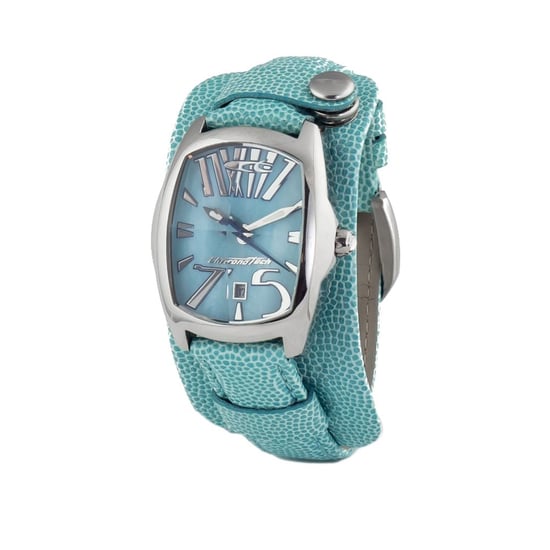 Aqua Leren Wrap Horloge Ct2039l24ac - Image 1