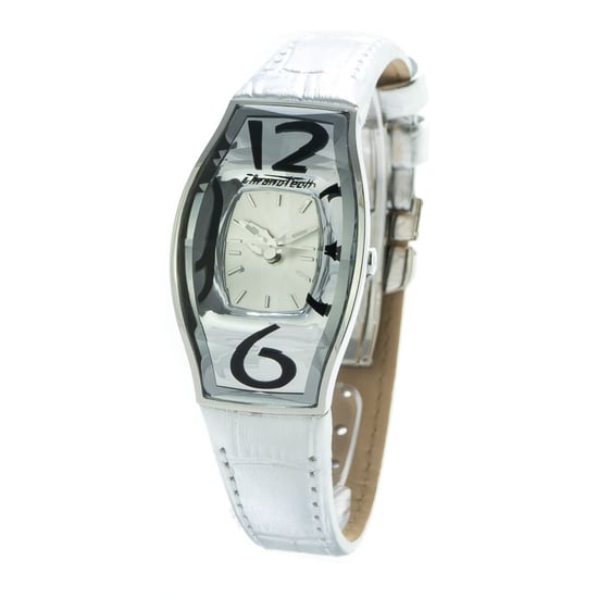 Chronotech 7932l52ac Witte Leren Strap - Image 1