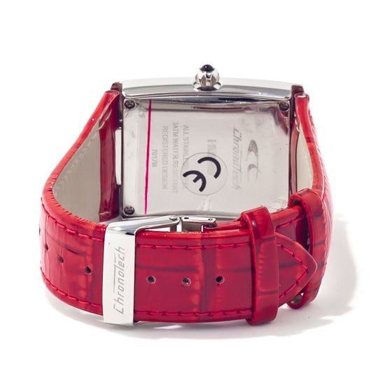 Ct7017 Rode Leren Horloge - Image 2