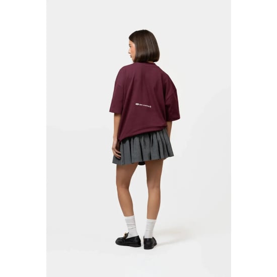 Equalité Celeste boxy tee aubergine - Image 4