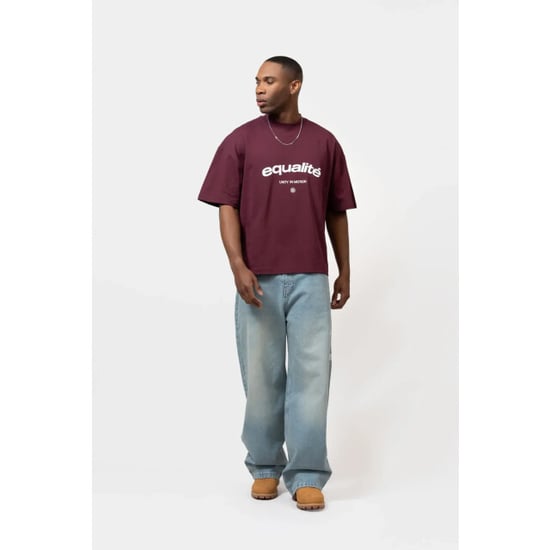 Equalité Celeste boxy tee aubergine - Image 6