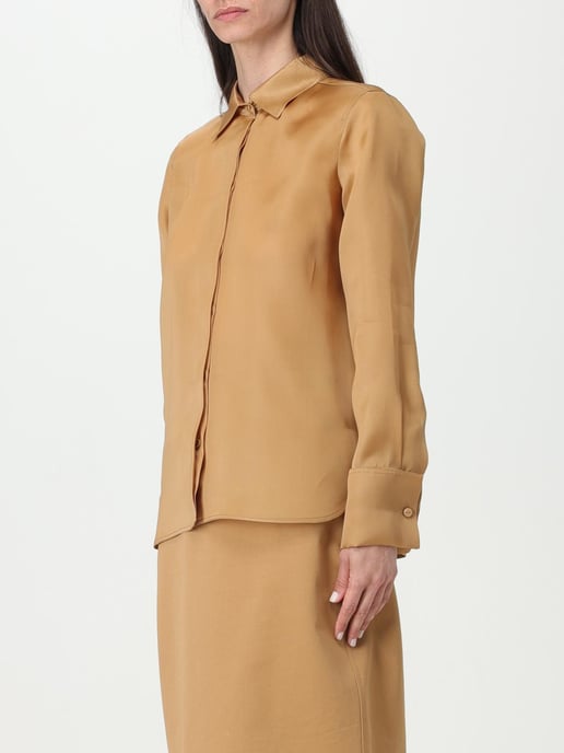 Silk Blouse Shirt Relaxed Fit - Image 4
