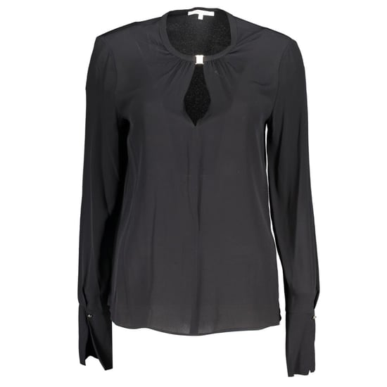 Blouse Met Sleutelgat Lange Mouwen Top - Image 1