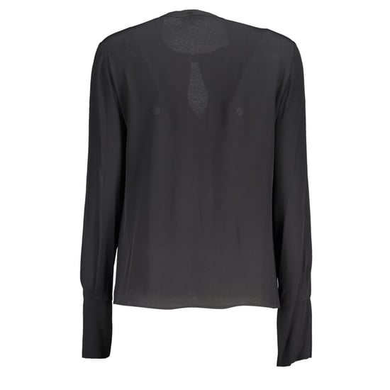 Blouse Met Sleutelgat Lange Mouwen Top - Image 2