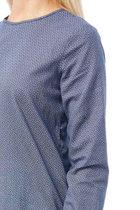 Long Sleeve Blouse Allover Print - Image 2