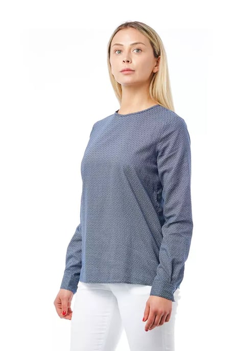 Long Sleeve Blouse Allover Print - Image 3
