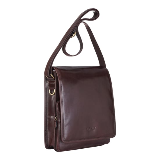 Leather Vintage Brown Messenger Shoulder Crossbody Travel Business Bag - Ranger - Image 3
