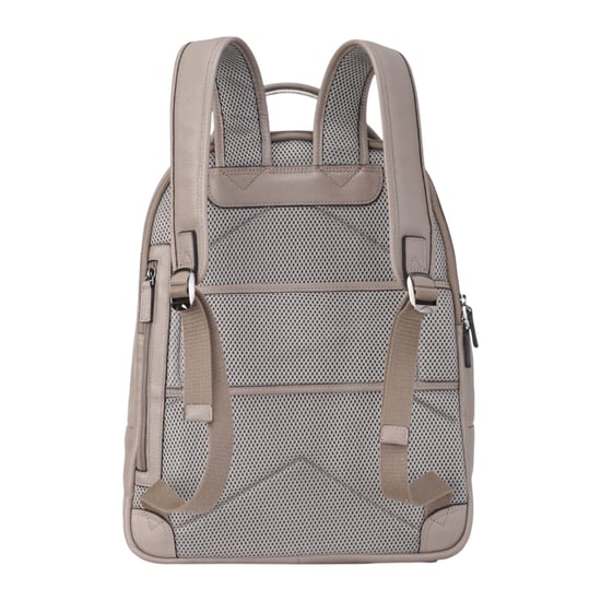 Echte leren grijze vintage rugzak, laptoptas, reistas - Capri - Image 6