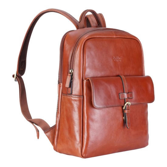 Echte leren vintage laptoprugzak en reistas - Cove - Image 3