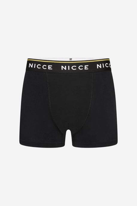 Black 5-Pack Cotton Rich Boxer Briefs With Logo Waistband And Subtle Coloured Trim - Image 2