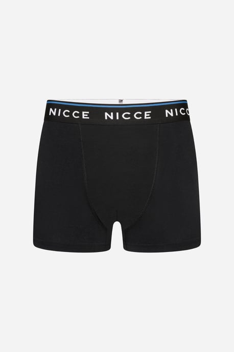 Black 5-Pack Cotton Rich Boxer Briefs With Logo Waistband And Subtle Coloured Trim - Image 3