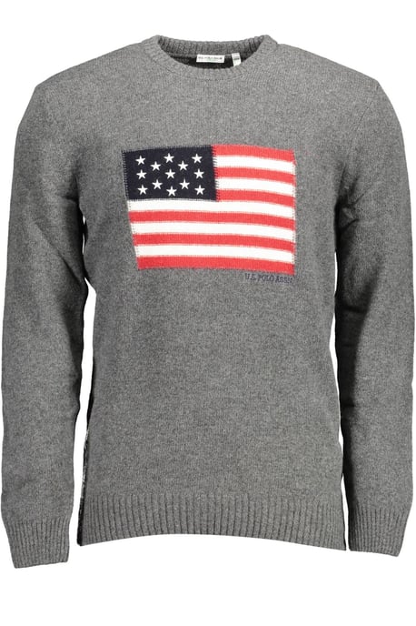 Flag Sweater Crew Neck Knit - Image 1
