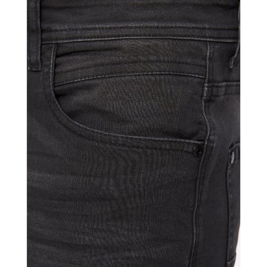 Crosshatch Heren Winsbury Bootcut Jeans (Zwart) - Image 4