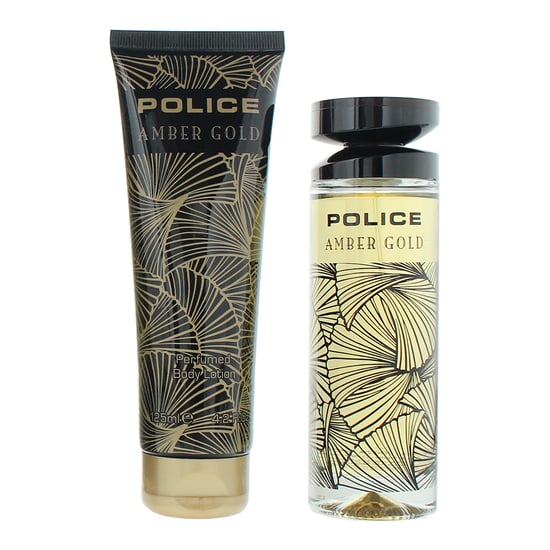 Police Amber Gold Eau De Toilette 100ml + Body Lotion 125ml Gift Set - Image 2