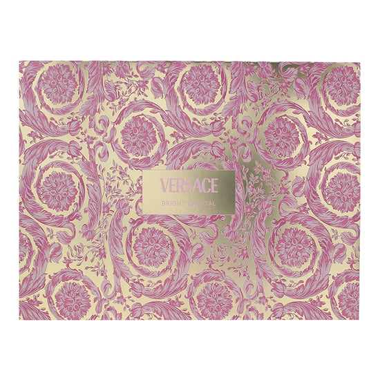 Versace Bright Crystal Eau de Toilette 90ml, Shower Gel 100ml, Body Lotion 100ml + Pouch - Image 3