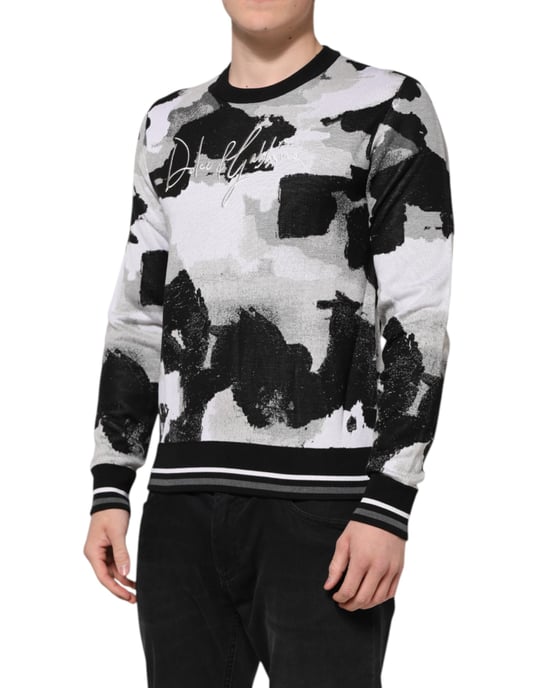 Geprinte Katoenen Sweatshirt met Lange Mouwen - Image 3