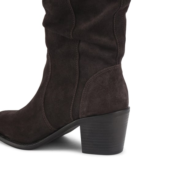 Carvela Suede Secil Knee High Boots - Image 4