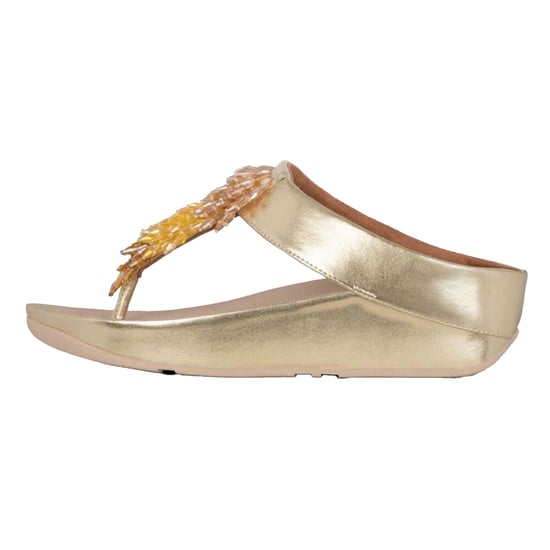Fit Flop Dames/Dames Rumba Ombre teensandalen (Gouden) - Image 2