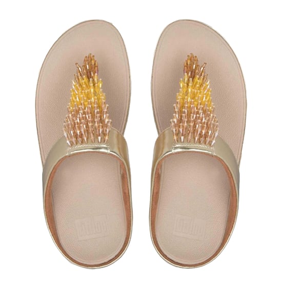 Fit Flop Dames/Dames Rumba Ombre teensandalen (Gouden) - Image 4