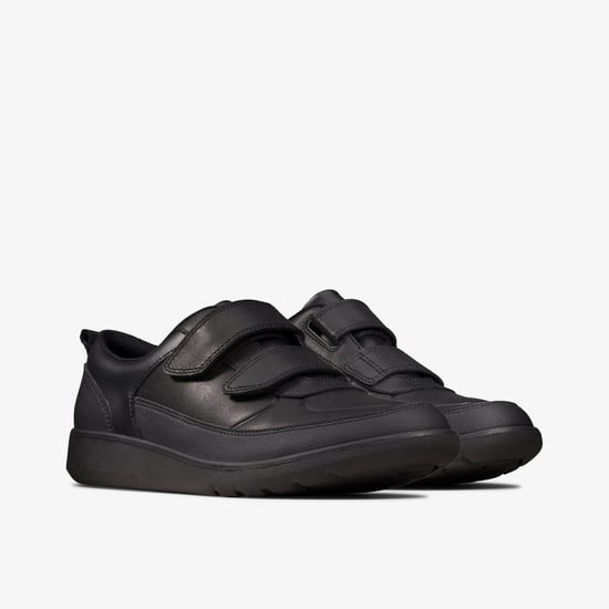 Scape Flare Y Black Leather Shoes - Image 4