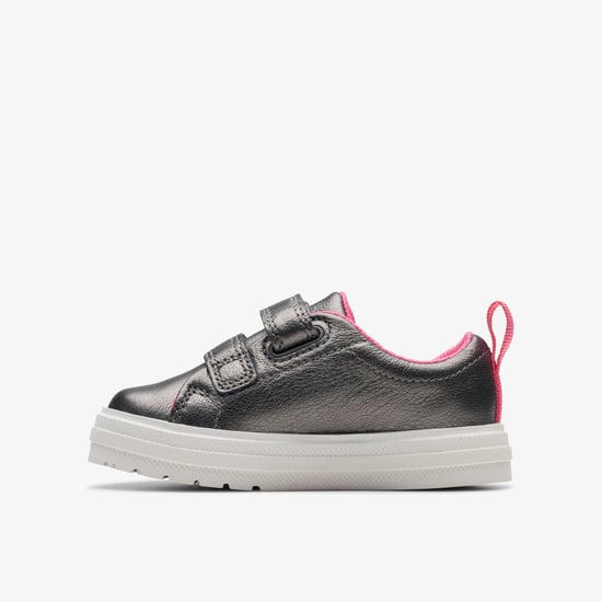 Nova Teen Toddler Gun Metal Shoes - Image 2