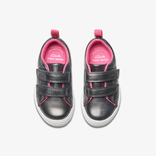 Nova Teen Toddler Gun Metal Shoes - Image 6