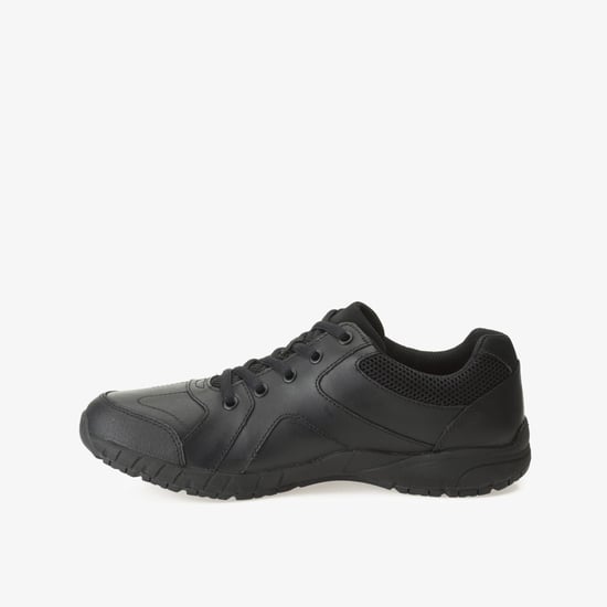 Air NorfolkSnr Zwarte Leren Schoenen - Image 2