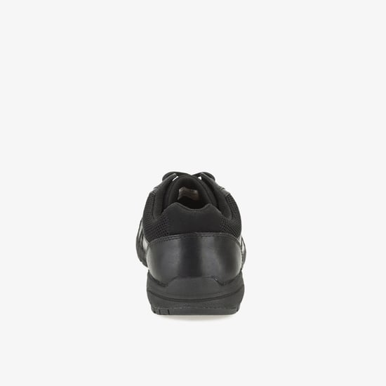 Air NorfolkSnr Zwarte Leren Schoenen - Image 4