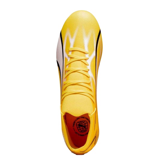 Puma Unisex Vuxen Ultra Match Fotbollsskor (Blåsgul/Puma svart/Puma vit) - Image 4