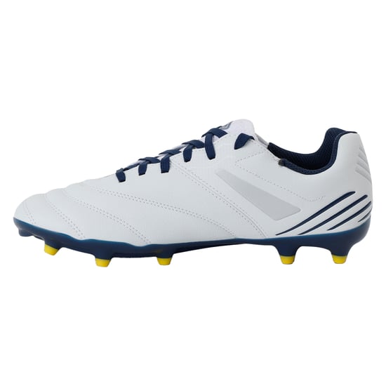 Umbro Heren Tocco IV Club FG Voetbalschoenen (Wit/Poseidon/Blazing Geel) - Image 2