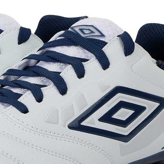 Umbro Heren Tocco IV Club FG Voetbalschoenen (Wit/Poseidon/Blazing Geel) - Image 5