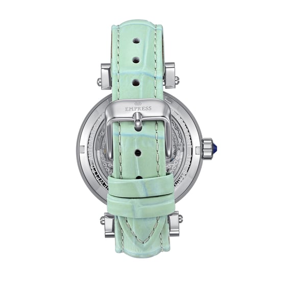 Empress Theodora Automatic Leather-Band Watch - Image 2