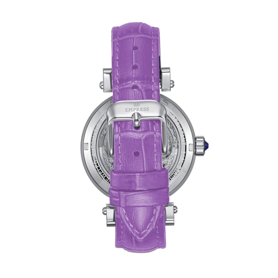 Empress Theodora Automatic Leather-Band Watch - Image 2